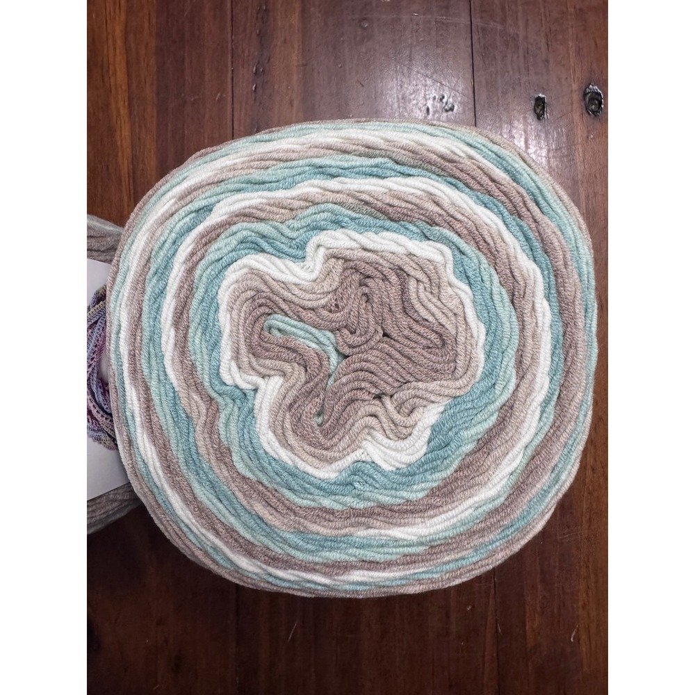 Caron Cotton Cakes Beachglass 57023 Medium 4 Cotton Acrylic Yarn 8.8oz 250g